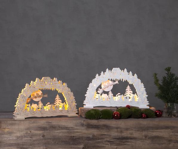 Produktbild Star Trading LED-Dekolicht Ulm 43 cm, Weiss