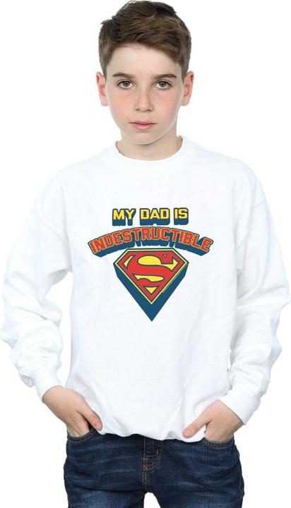 Produktbild Superman My Dad Is Indestructible Sweatshirt Jungen (128)