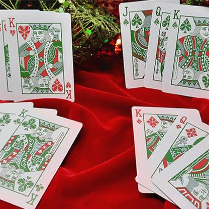 Actual product image Bicycle Vintage Christmas Playing Cards (English)