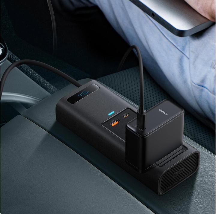 Actual product image Baseus In-car inverter