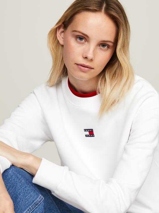Actual product image Tommy Hilfiger Tjw Bxy Badge ladies sweatshirt (L)