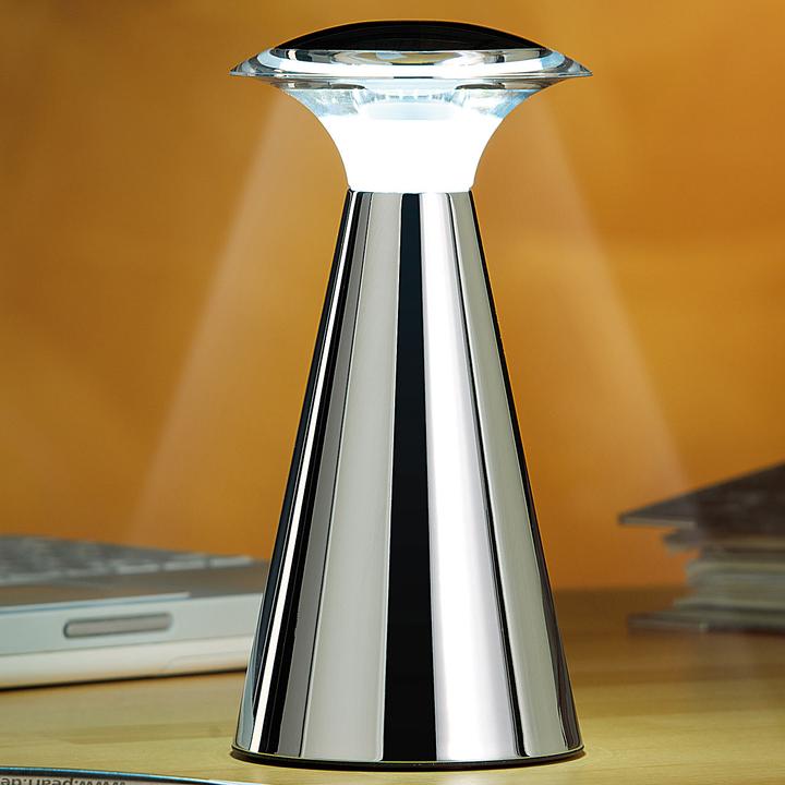 Produktbild Lunartec Edelstahl LED-Tischleuchte