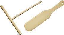 Actual product image Westmark Woody crêpes spatula and batter spreader