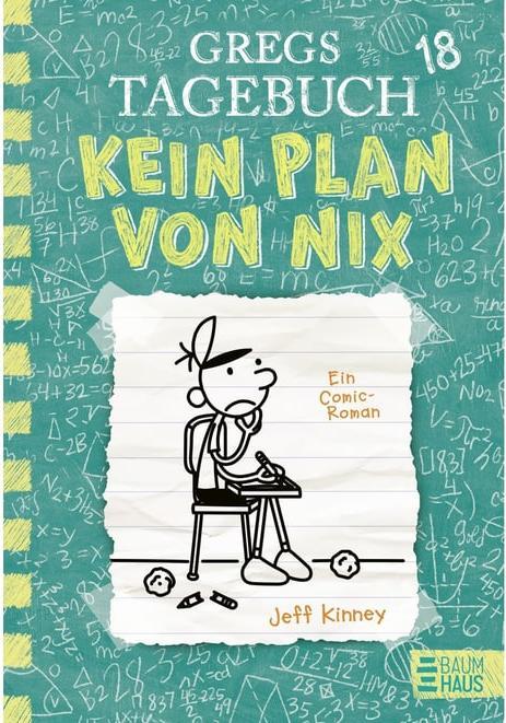 Actual product image Gregs Tagebuch 18 (German, Jeff Kinney., 2023)