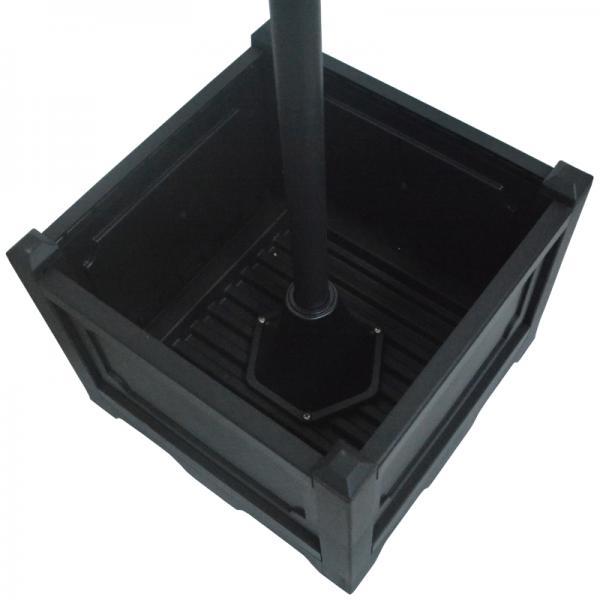 Produktbild Outsunny Solar-Laterne mit Blumentopf (IP44)