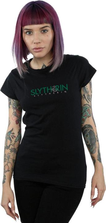 Image du produit - T-shirt SLYTHERIN TEXT - Femme (XL)
