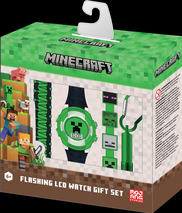 Produktbild Accutime Set Minecraft (Digitaluhr, Geschenkset, 39 mm)