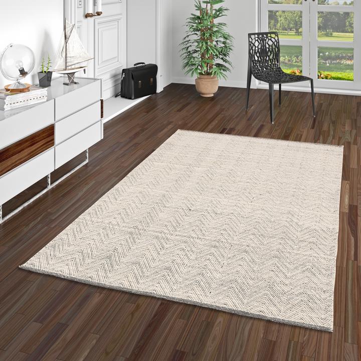Actual product image Pergamon Nature Carpet Kelim Wool Lara Melted (60 x 90 cm)