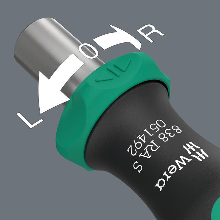 Actual product image Wera Kraftform Kompakt RA S Imperial 1 (Phillipps cross recess (PH), Allen screw, Port, Pin-torx, Pozidriv cross recess (PZ), Square)