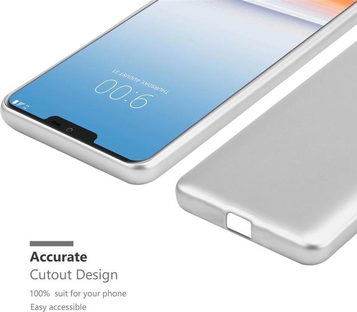 Productafbeelding Cadorabo TPU matte metalen hoes (LG G7 ThinQ, OnePlus X, LG G7 Fit)