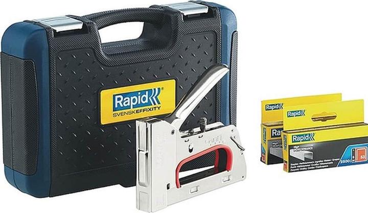 Actual product image Rapid Tacker R353, incl. 2.500 x staples type 53