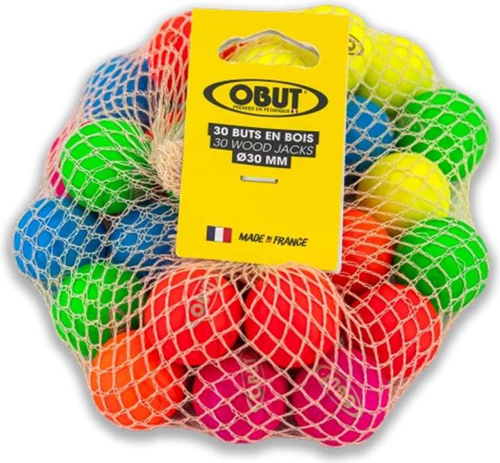 Obut Pétanque Zielkugeln 30 Stk. (30 x, 30 mm)