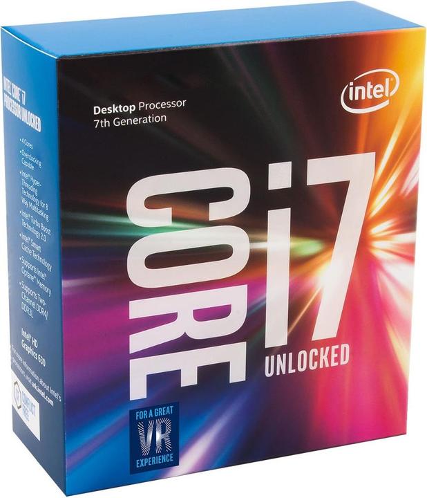 Intel Core i7 7700K (LGA 1151, 4.20 GHz, 4 -Core)