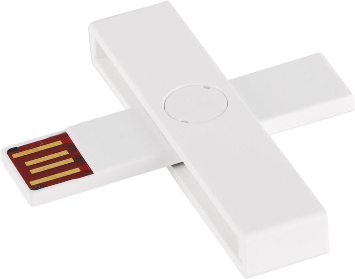 Pluss ID smart card reader white (USB 2.0)