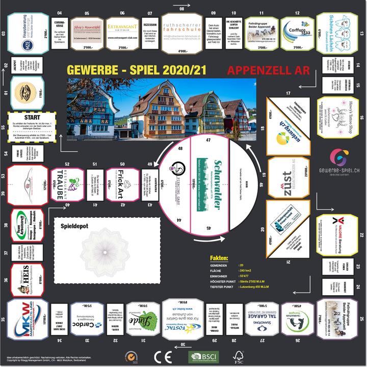 Produktbild Gewerbe-Spiel Appenzell AR (Deutsch)