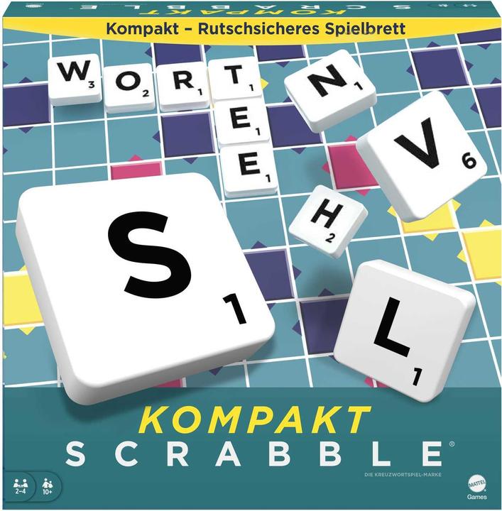 Mattel Games Scrabble Kompakt (Deutsch)