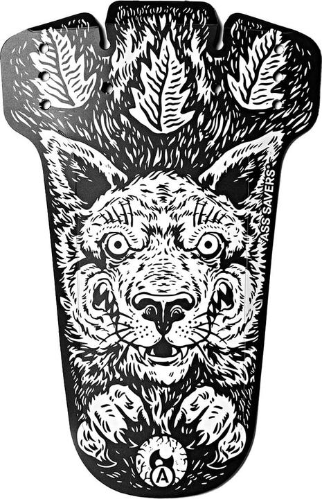 Actual product image Ass Savers MUDDER, MTB Front Mudguard, Wolf (Front mudguard)