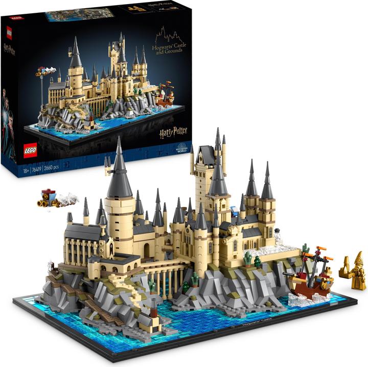 Immagine prodotto LEGO Castello e parco di Hogwarts (76419, LEGO Harry Potter)