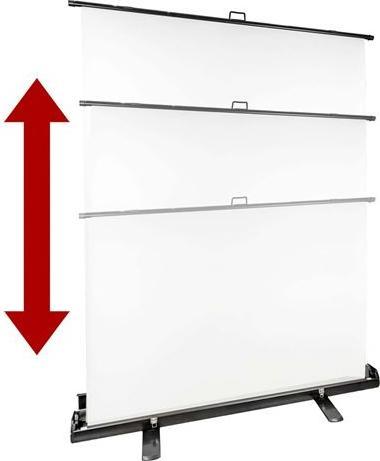 Immagine prodotto Studioking Schermo di fondo Roll-Up FB-150200FW 150x200 cm Bianco (150 cm, 200 cm)