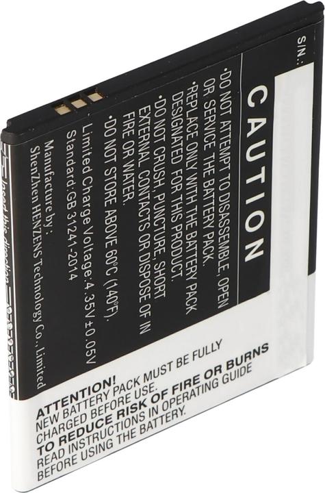 Produktbild CS Cameron Sino Akku KAZAM Tornado 2, Tornado 2 5.0 Akku KTT50, KTT50-GHABD002643