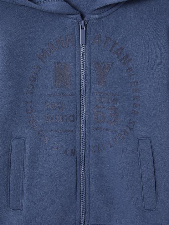 Immagine prodotto Vertbaudet Giacca sportiva da ragazzo con cappuccio e zip Basic (86)