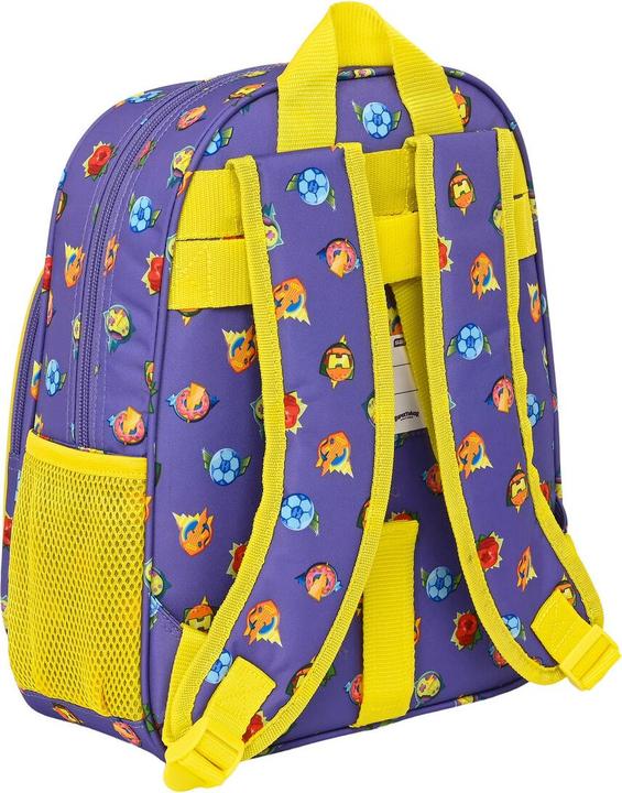 Immagine prodotto Superthings Zaino scuola Guardiani di Kazoom Viola Giallo (27 x 33 x 10 cm) (10 l)