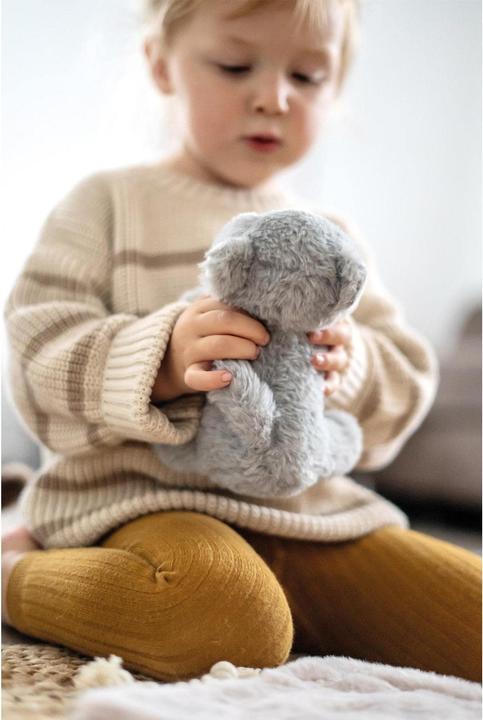 Actual product image small foot Katze mit Tasche und Pflege-Set
