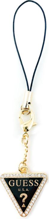 Guess zawieszka GUCPMTDCK Phone Strap Triangle Diamond Charm with Rhinestones (Aluminium, Kunststoff, Nylon)