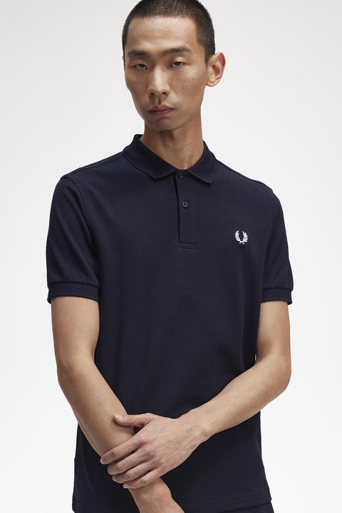 Produktbild Fred Perry Plain Polo Shirt navy (XL)