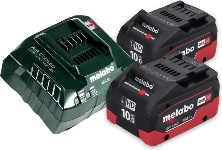 Immagine prodotto Metabo Power 160-5 18 LTX BL OF Compressore a batteria 18 V 8.0 bar Brushless + 2x batteria 10.0 Ah + (5 l)