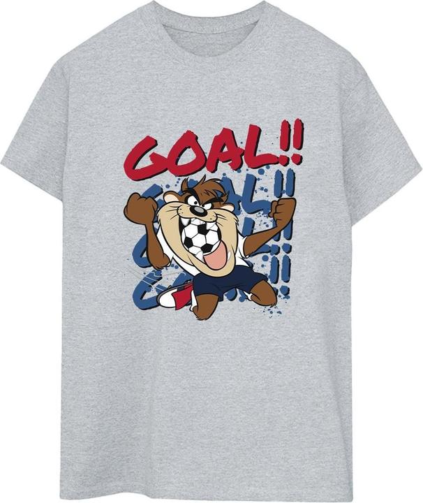 Looney Tunes Taz Goal Goal Goal TShirt (M)