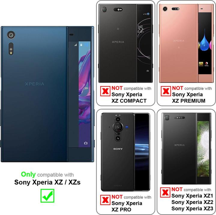 Actual product image Cadorabo Book with stand function cover (Sony Xperia XZ, Sony Xperia XZs)