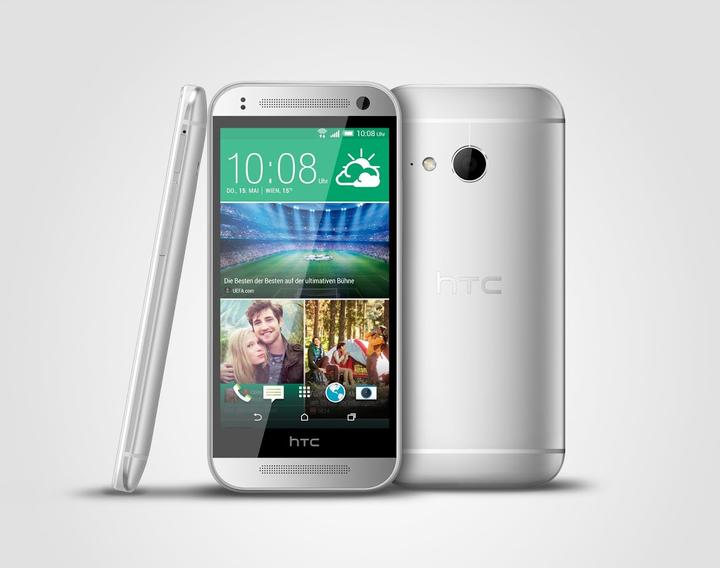 HTC One Mini 2 (16 GB, Argento Glaciale, 4.50", SIM singola, 13 Mpx, 4G)