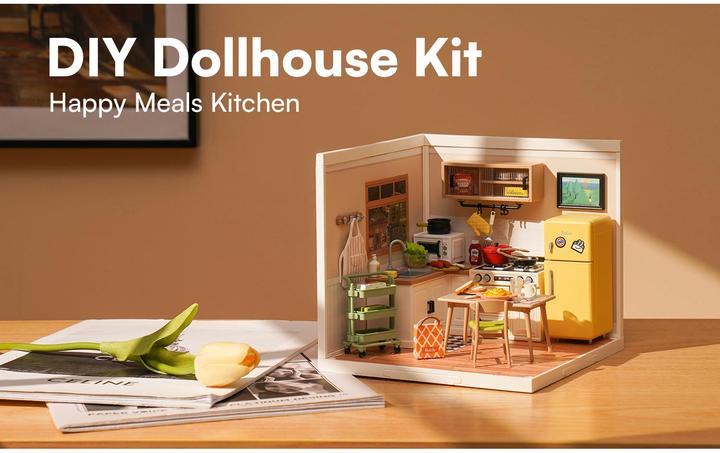 Actual product image Rolife Happy Meals Kitchen