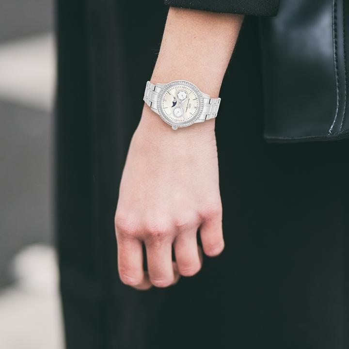 Produktbild Multifunktionen Amidala Edelstahl Silber - 34098 (Analoguhr, 38 mm)