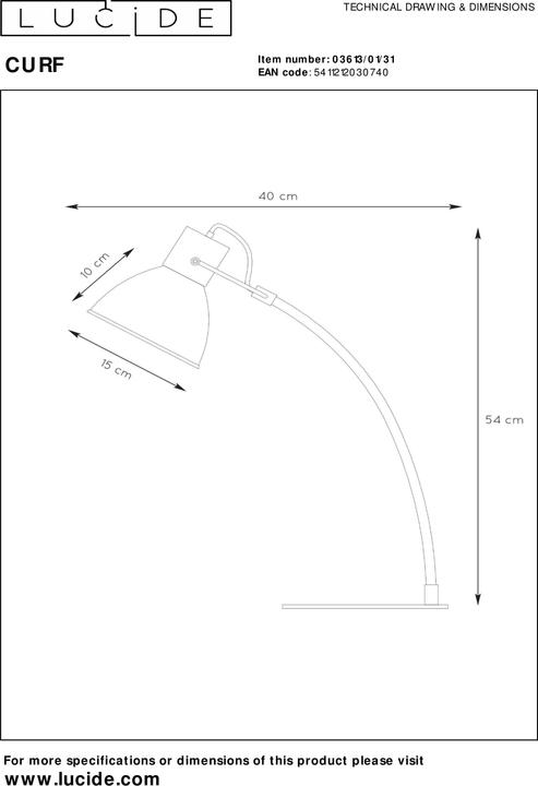 Produktbild Lucide Curf (E27)