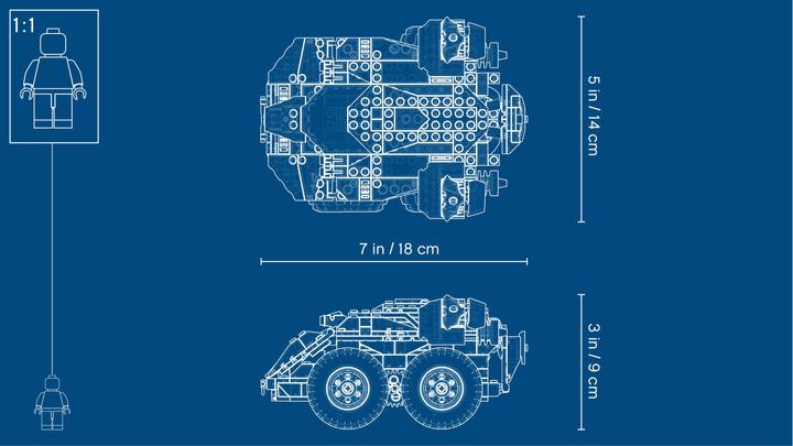 Produktbild LEGO App-Gesteuertes Batmobile (76112, LEGO DC)