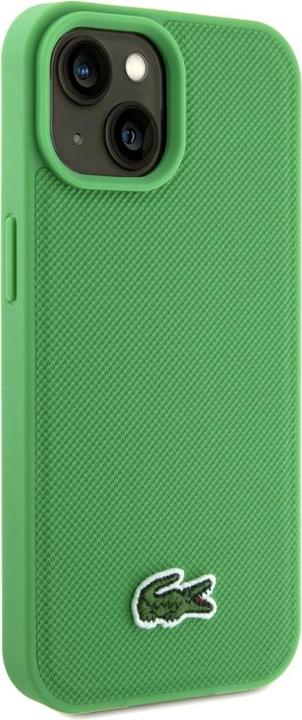Actual product image Lacoste Etui Iconic Petit Pique Crossbody Cord MagSafe do iPhone 15 zielony