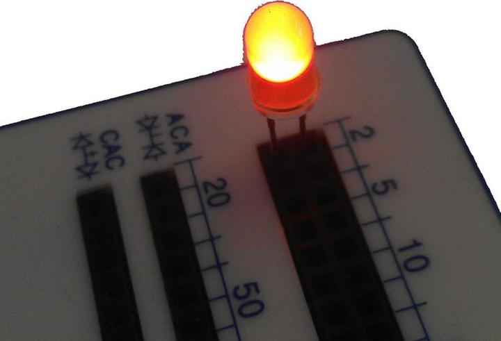 Actual product image OEM 30 Pcs. LED Orange 5mm