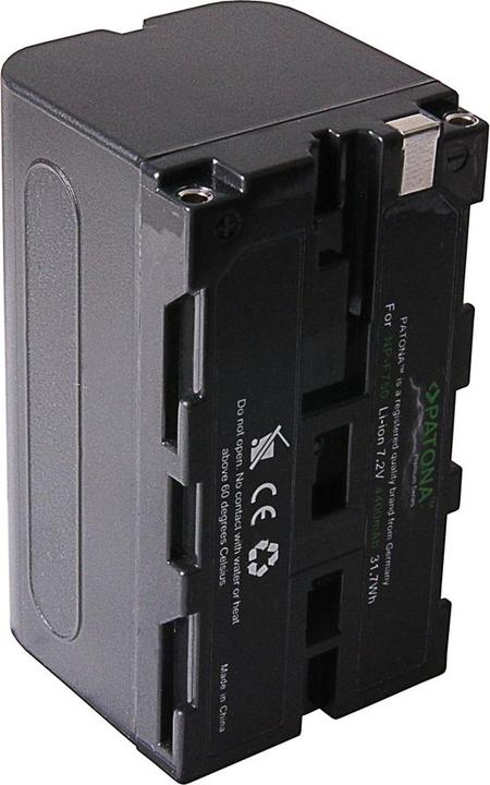 Actual product image Patona Video camera battery NP-F750 (Rechargeable battery)