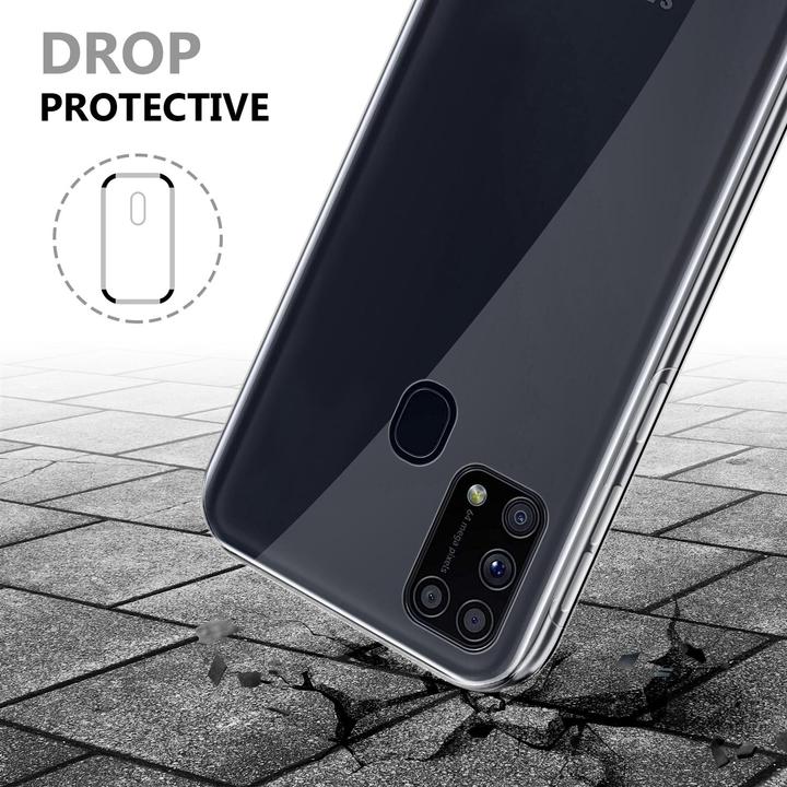 Produktbild Cadorabo TPU 360 Grad Case Cover (Samsung Galaxy M31)