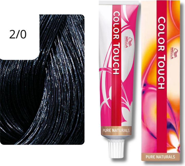 Actual product image Wella Color Touch (2/0 black)