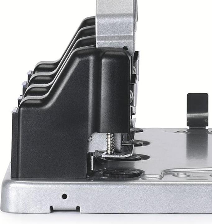 Image du produit Rexel Perforateur à quatre trous HD4150, noir-argent Capacité de perforation : 150 feuilles, en métal