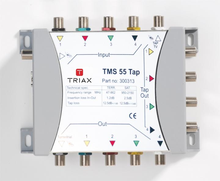 Immagine prodotto Triax TMS 55-12 TAP Distribuzione del blocco satellitare 5 ingressi 5 uscite