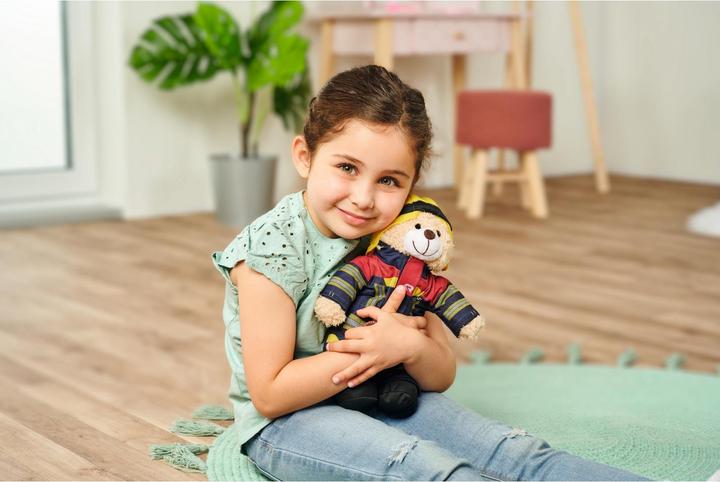 Image du produit Simba Ours en peluche pompier (13 cm)