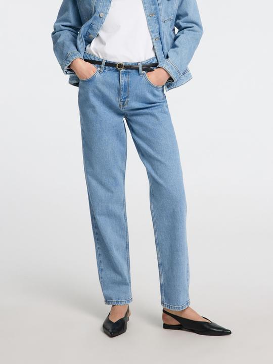 Actual product image Selected Femme Hellblaue Straight Fit Jeans (32)