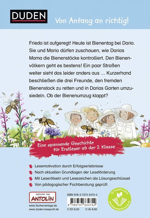 Produktbild Duden Leseprofi – Die Bienenretter, 2. Klasse (Deutsch, Luise Holthausen, Iris Hardt, 2022)