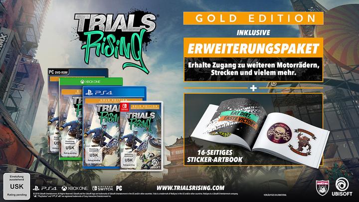 Immagine prodotto Ubisoft Trials Rising - Gold Edition (Switch, DE)
