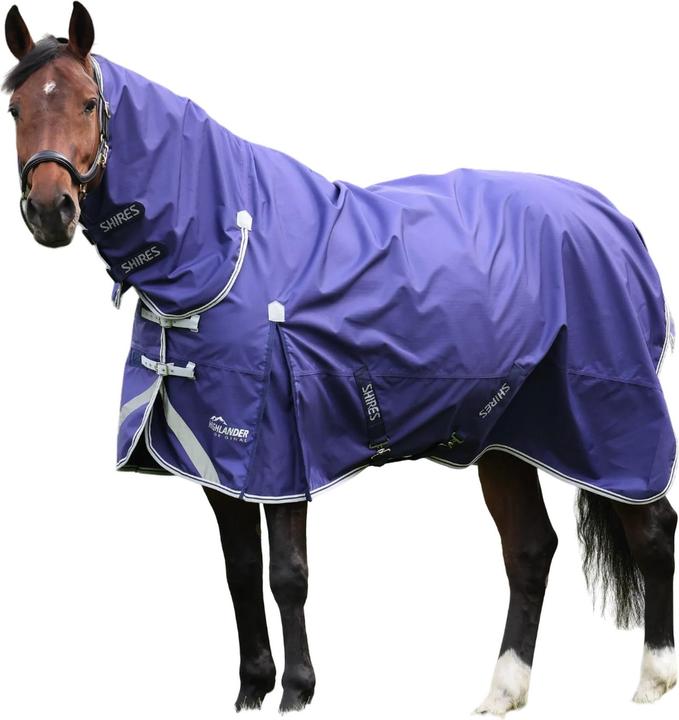Produktbild Shires Highlander Original Lite ComboKragen Pferdedecke (198 cm)