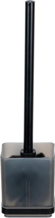 Actual product image Wenko Vacuum-Loc® WC-Garnitur Mod. Quadro Schwarz Befestigen ohne Bohren